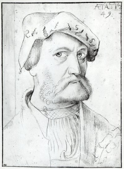 Selbstporträt von Hans Baldung Grien